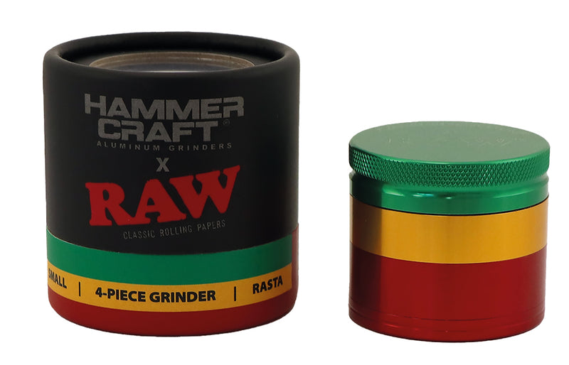 Grinder RAW x Hammercraft Rasta 4 parti