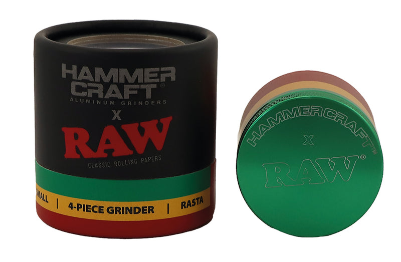 Grinder RAW x Hammercraft Rasta 4 parti