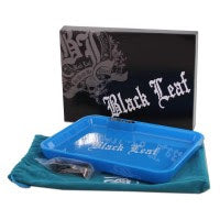 Black Leaf LED Rolling Tray