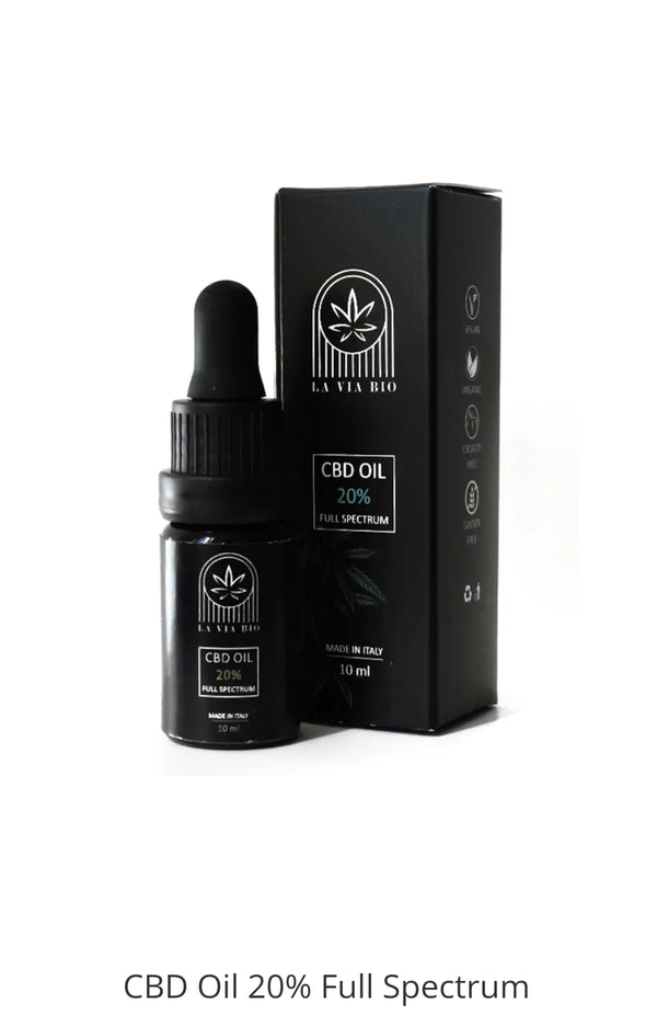 La Via Bio CBD Oil 20% Full Spectrum